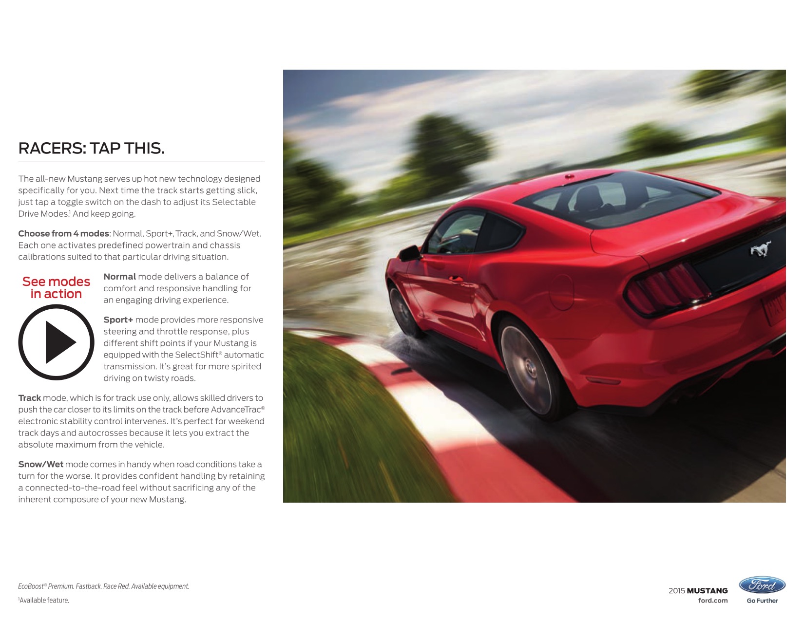 2015 Ford Mustang Brochure Page 19